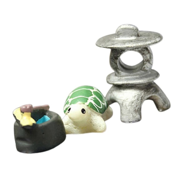 3 stk./sæt Anime Figur Høj Simulation Dekorativ Mini Action Figur DIY Tilbehør til Have 2
