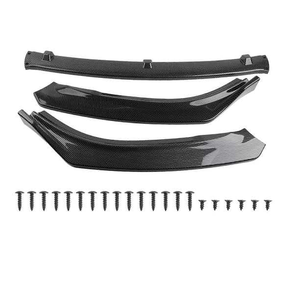 Karbonfiber Frontfangerleppe Spoiler Splitter Biltilbehør Passer for Mazda6 Atenza 2014?2018