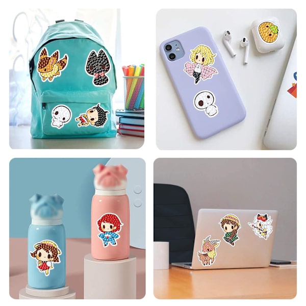 ##/DIY Diamantmålning Dekal Väggdekal Cartoon Totoro##/