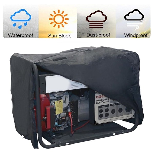 ##/Vattentätt Generatoröverdrag och 210D Oxford Polyester Skyddande Presenning##/