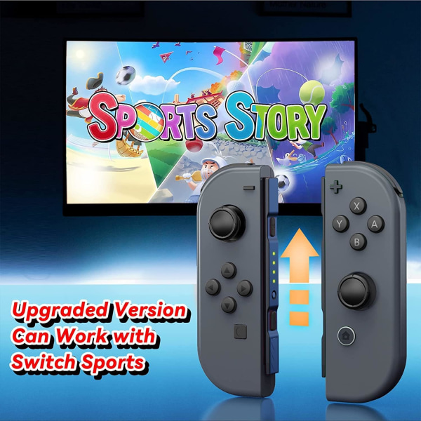 Kontroller for Switch - Joy Pad-kontroller for Switch Sports, Wi
