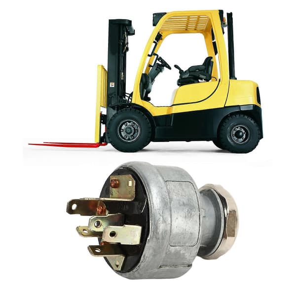 Starttenningsbryter 379902 2035830 med 2 nøkler, erstatning for Caterpillar gaffeltrucker