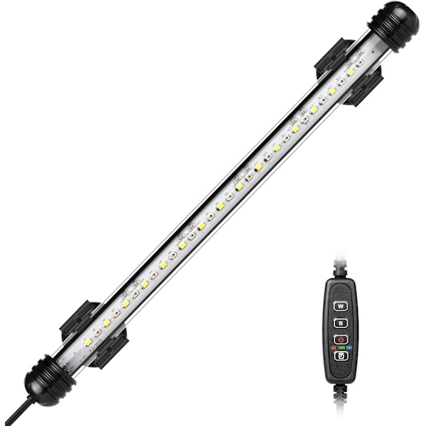 LED Akvarielys, Neddykkeligt Akvarielys med Automatisk Til/Fra