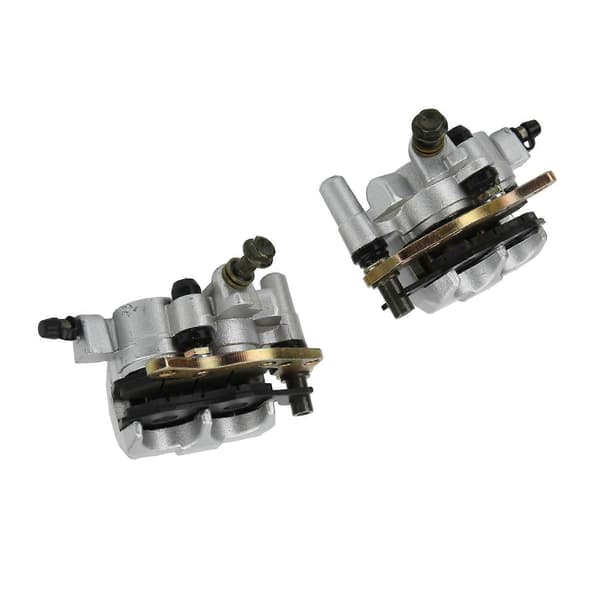 2 st Främre Bromsok Vänster Höger 43041?1518 Metalllegering Solid Ersättning för KLF300 Bayou 300