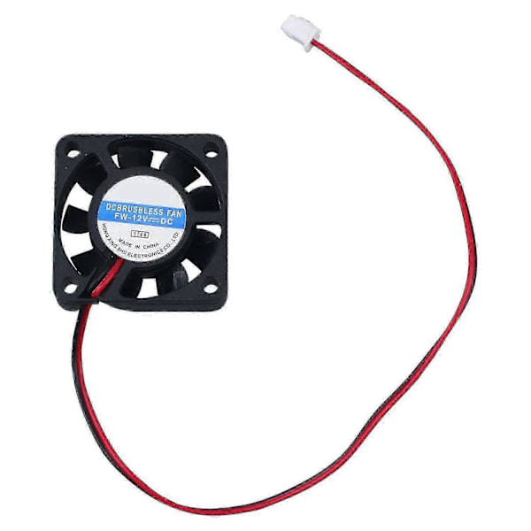 40mm x 40mm x 10mm 4010 9-bladig borstlös DC 12V kylfläkt