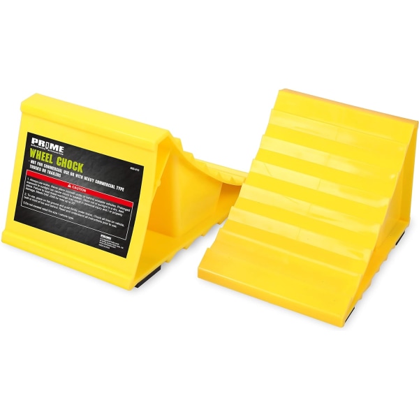 2-pack Hjulstopp, Halksäker Bas, Passar De Flesta Däckstorlekar, Enkel