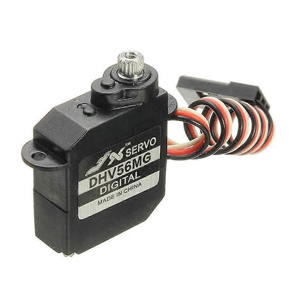 2st JX Servo DHV56MG 5.6g DS Digital Coreless MG Metallväxel HV Servo 1.2kg 0.10sek