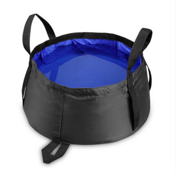 Hopfällbar Bassäng, 12L Bärbar Hopfällbar Hink Lättvikts