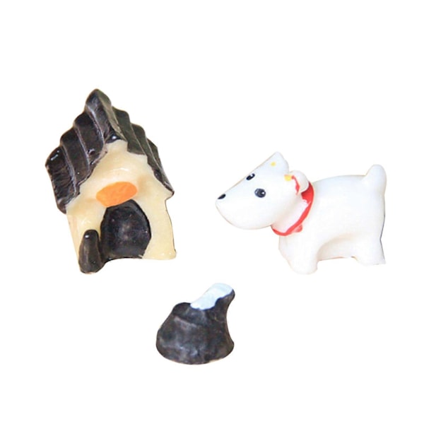 3 stk./sæt Anime Figur Høj Simulation Dekorativ Mini Action Figur DIY Tilbehør til Have 9
