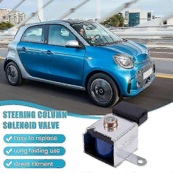 Bil Rattstång Solenoidventil Rattstångslås A4534600700 för Smart 453 2017-2021