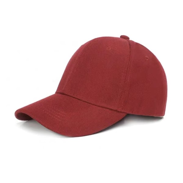 Hvit Baseballcaps - Enkelt - Menn