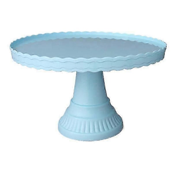 Kakefat Stabilt Sklisikkert Plast Bølge Design Dessert Display Plate for Bryllup