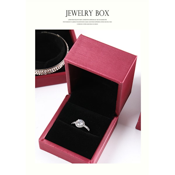 ##/Smykkeæske ringe øreringe halskæder armbånd smykker gaveæske##/