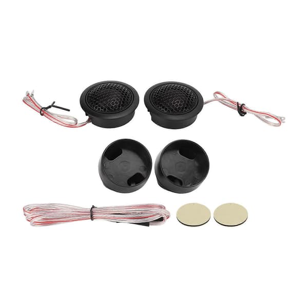 5cm/1.97in Dome Diskanthögtalare Kit 12V 120W 2kHz?22kHz Frekvensområde Universell för Bil Ljudsystem