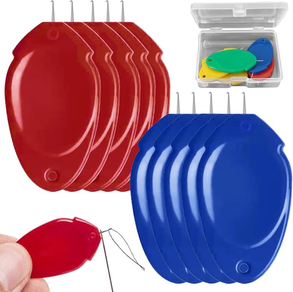 Nåletråd til Syning DIY Plastik Garn Loop Enkelt Nåletråd
