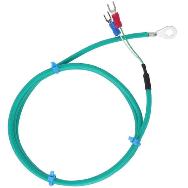 K-type termoelement probe SMD rundt hul silikone temperaturmåleledning 0200 (2 meter)
