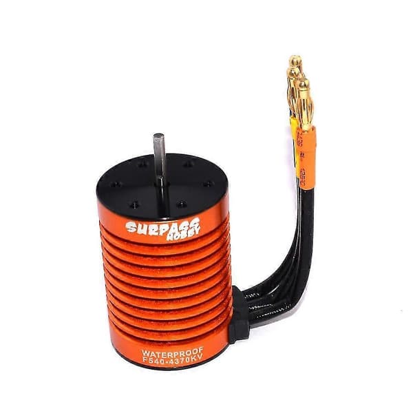 Surpass Hobby F540 Vattentät 4370KV Borstlös Motor +45A ESC för 1/10 Rc Bildelar