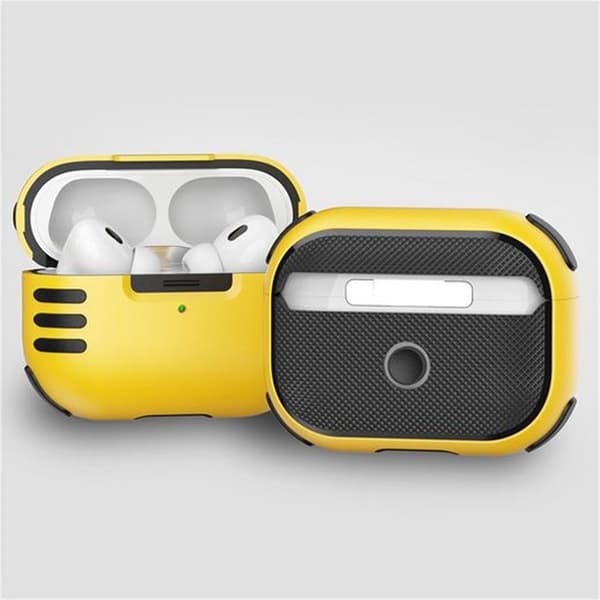 ##/Gult hörlursfodral för Airpods 1/2 generation##/