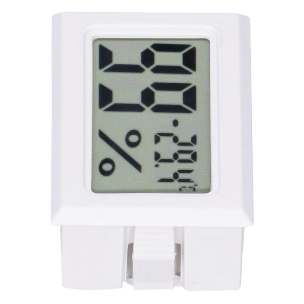 Digital Display Temperaturmätare ABS Miljö Inomhus Termometer för Smart Hem FY11001Vit