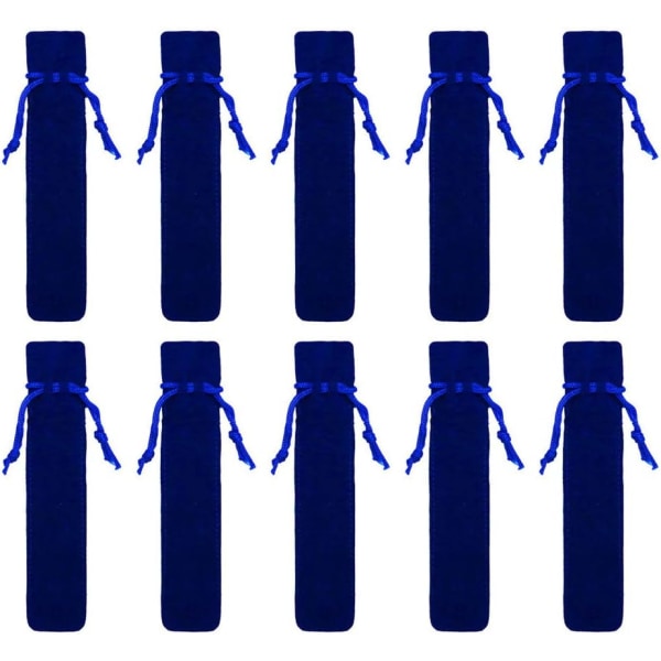 26 stk Fløyels Penneomslag Drawline Penneomslag Skolesekk Drawline Pen
