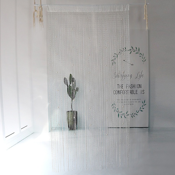 ##/Perle Dørgardin Myggnett for Dører Vinduer Romdeler Dørpaneler Stue Soverom Garderobe##/
