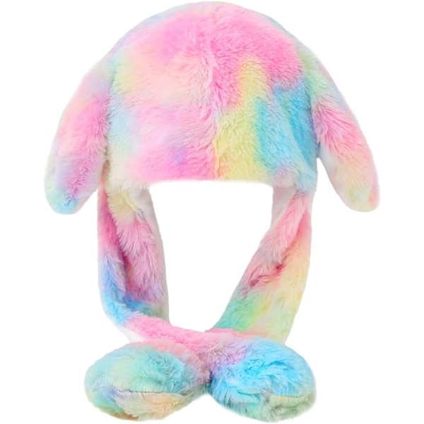 Rolig Plysch Öron Cosplay Djurhatt Födselsedagspresent Leksak för Kvinna Flicka w