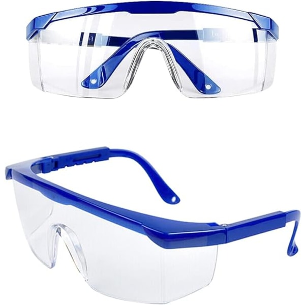 Skyddsglasögon, 2 st Anti-Dimma Goggles Blå Ramar UV-Skydd