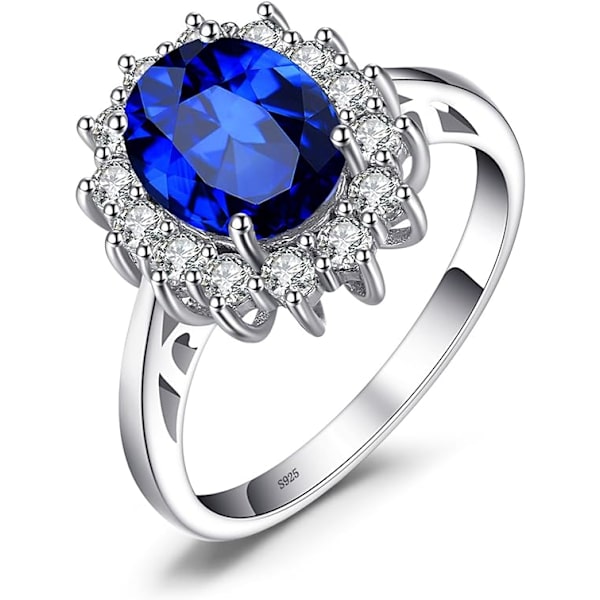 Ring med naturstenar - Ametist, Peridot, Granat, Citrin och Topas - för kvinnor