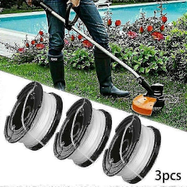 För Black & Decker Trimmerspole & Tråd A6481 X3 För Reflex Trimmer