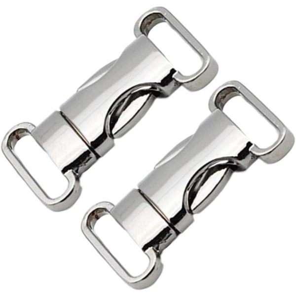 4 kpl Metalliset Sivuvapautus Soljet Säädettävät Pikavapautus Soljet DIY