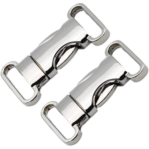 4 stk Metall Side Release Spenner Justerbare Hurtigutløsningsklips DIY