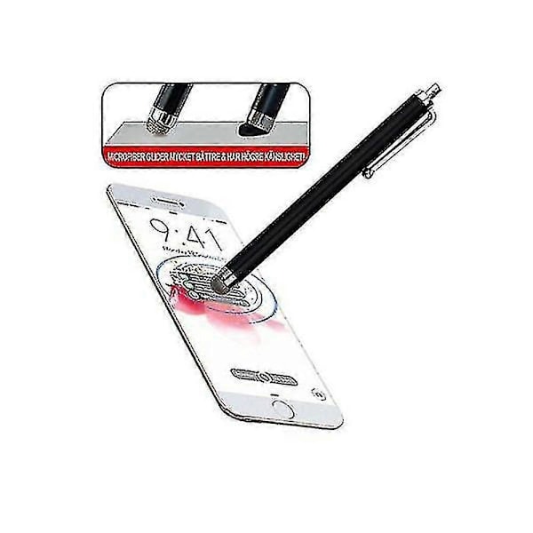 2-PAK Højfølsom stylus / touch pen / stylus mobil & tablet Sort