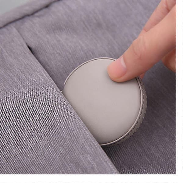 150 cm infällbart måttband med runt konstläderfodral, fickformat, bärbar dubbelsidig linjal, mätverktyg Green