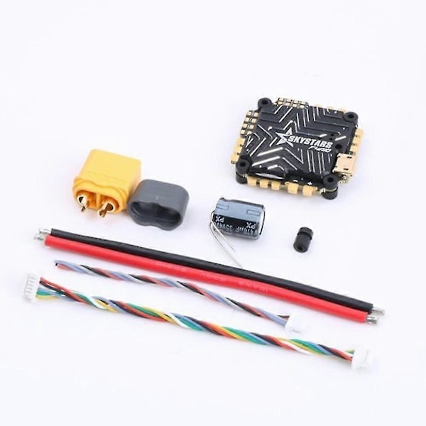 25.5x25.5mm Skystars JUPITER F405 F4 OSD Flight Controller AIO 45A BL_S 3-6S 4in1 ESC med 5V BEC for
