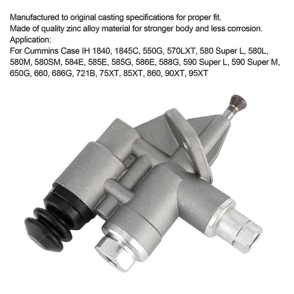 Brændstoftransferpumpe 4988749 3918000 Udskiftning Passer til Cummins Case Dieselmotor