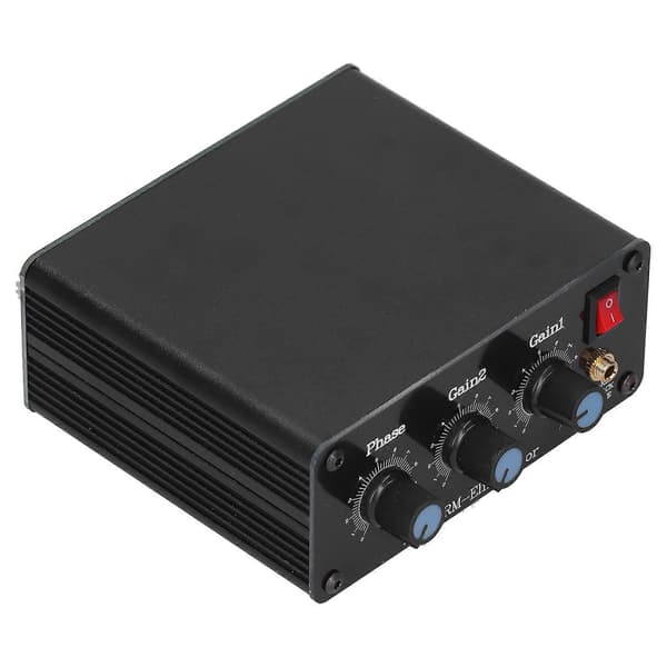 QRM Eliminator 3P XPhase Aluminiumlegering Justerbar Signalutjevner med Knapp 130 MHz