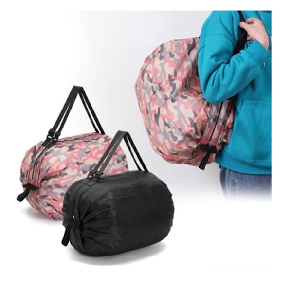 ##/Stor foldebar indkøbspose 38 liter 2-pak##/