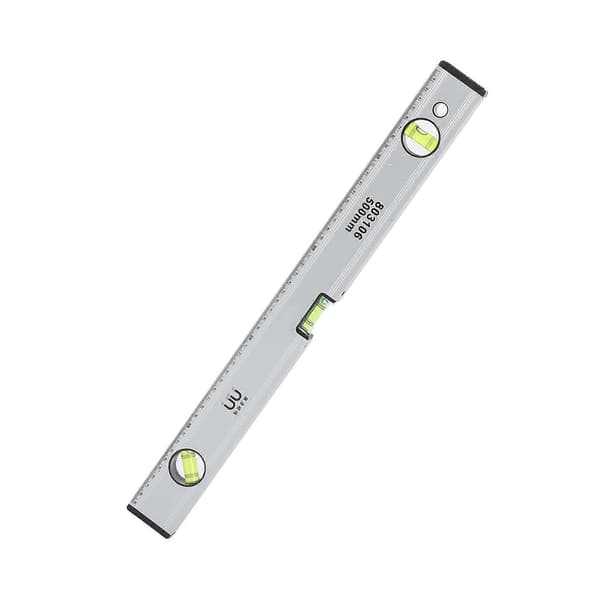 Vaterpas Aluminiumlegering Magnetisk Målelineal Multifunktionelt Nivelleringsinstrument (500 mm)