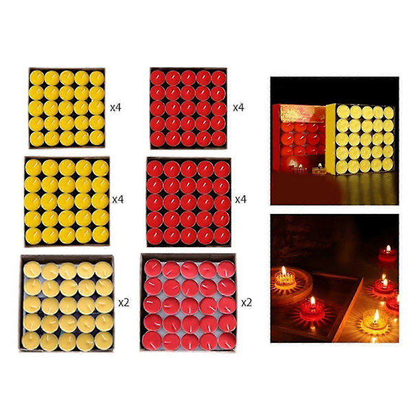 Lys Meditationsdekorationer Ghee Smørlamper Til Diwali Ceremoni