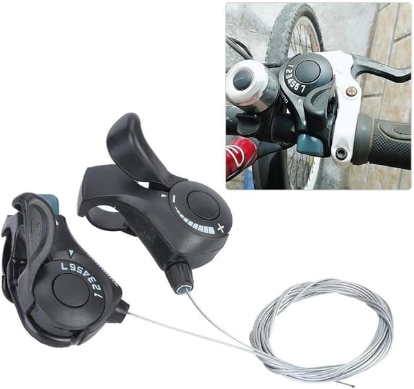1 Par Cykel Gearskiftere, 3X7 Hastigheder ??Cykel Skifter Derailleur,