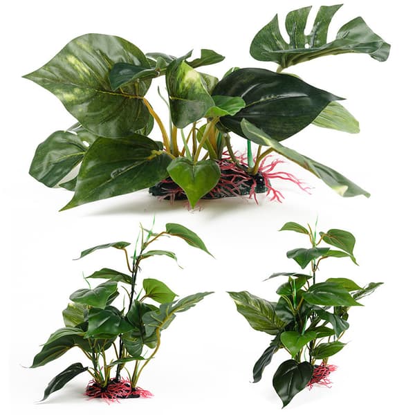 ##/Realistsik Levande Konstgjord Akvarieväxt Dekoration för Grön Deko Akvarium##/