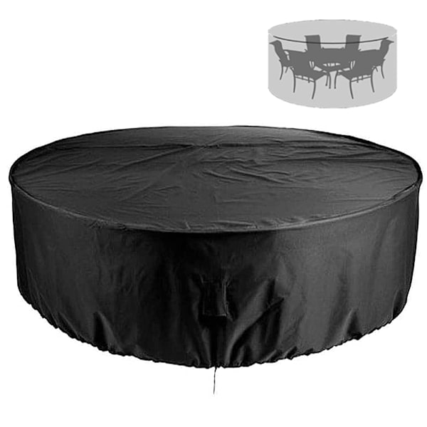 ##/Round garden cover Protective cover Round garden table Garden tab##/