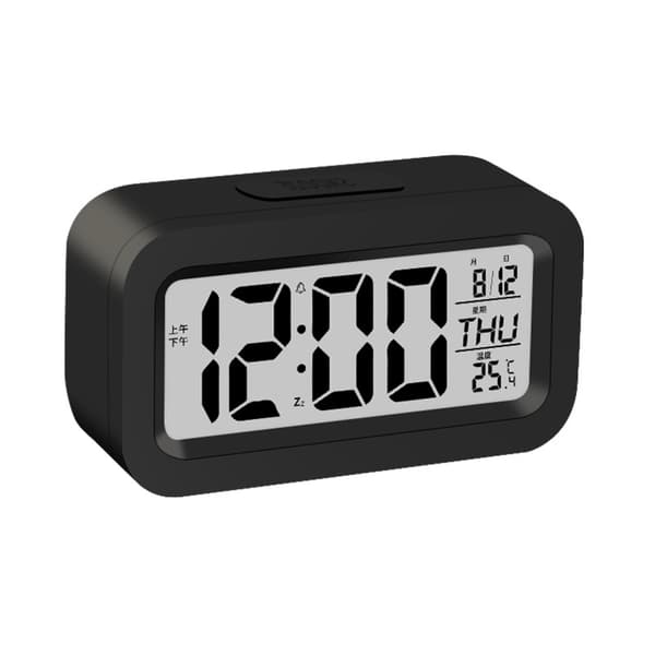 ##/Väckarklocka med ljussensor och snooze-funktion, stor display och siffror##/