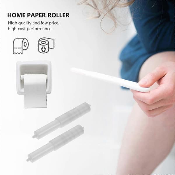 2 stk. Toiletstativ Toiletpapirholder Badeværelse Toiletpapirholder Badeværelse Papirholder
