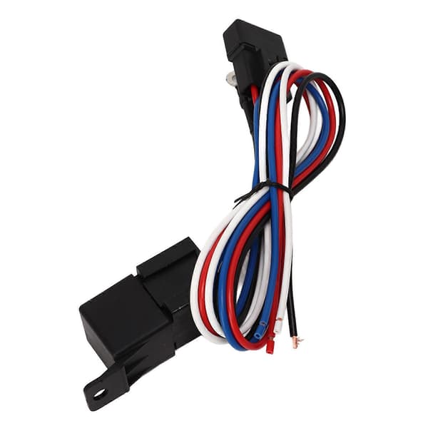 12V Elektrisk Radiatorblæser Termostat Kontrol Relæ Ledningssæt Komplet til Biler Lastbiler Busser