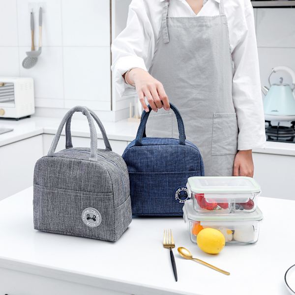 Isolerad Lunchbox Kylbox Kylväska Bärbar Väska Po