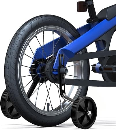 (1 Par, Svart) Cykelstödhjul för Barncyklar