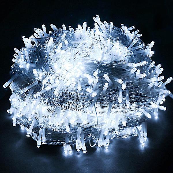 Thrisdar 50m Julelys LED-streng Feelysslynge Udendørs (Hvid)