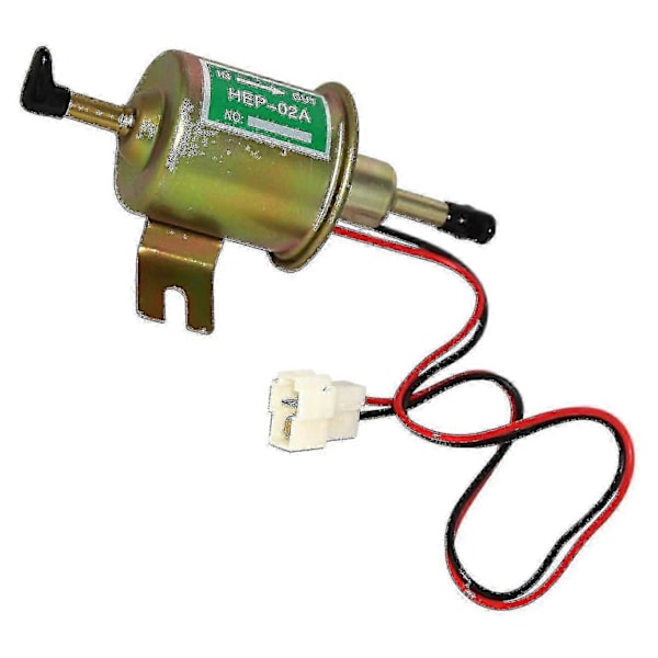 Universal 12V Bränslepump Hep-02a Elektrisk Bensin Lågtryck Råoljepump