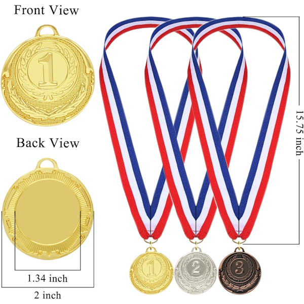 12 kpl Metallimitalit, Mitaleita Lapsille, Olympiamitali, Urheilu